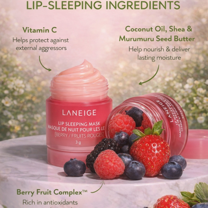 Laneige Lip Sleeping Mask - Berry 3g 3 Laneige Lip Sleeping Mask - Berry 3g 3