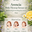 Arencia Holy Hyssop serum promo