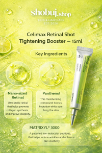Celimax Retinal Shot Tightening Booster ingredients