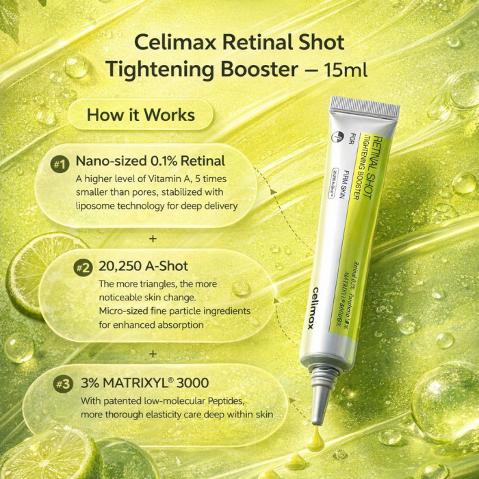 Celimax Retinal Shot skincare guide Celimax Retinal Shot skincare guide