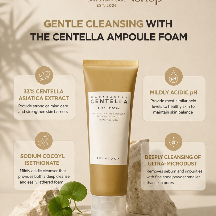 Skin1004 Madagascar Centella Ampoule Foam - 125ml 3 Skin1004 Madagascar Centella Ampoule Foam - 125ml 3